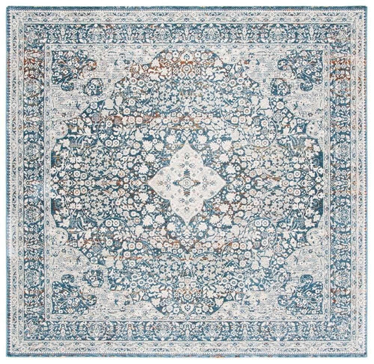 Lauren Ralph Lauren - Fleur Rug - 8-9in X 11-10in - Ivory / Blue veiw 1