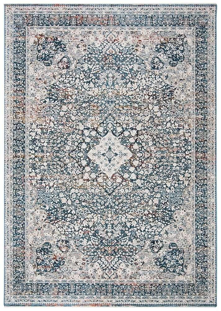 Lauren Ralph Lauren - Fleur Rug - 9-9in x 13-0in RECTANGLE - Ivory / Blue veiw 1