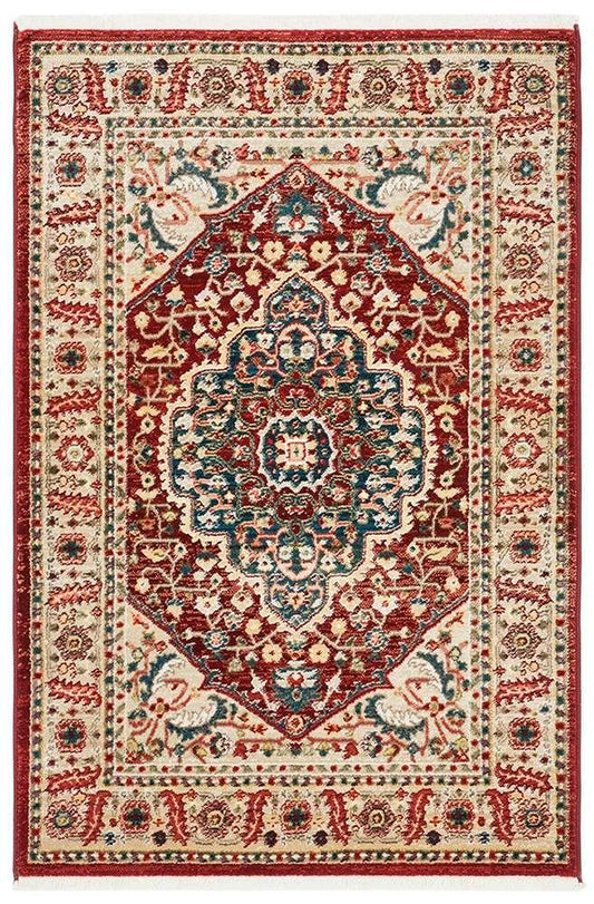 Lauren Ralph Lauren - Chloe Rug - 4 X 6 - Beige / Red veiw 1