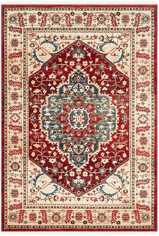 Lauren Ralph Lauren - Chloe Rug - 6 X 9 - Beige / Red veiw 1