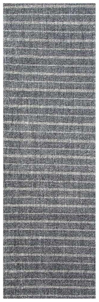 Lauren Ralph Lauren - Miles Stripe Rug - 2-6in X 8 - Charcoal veiw 1