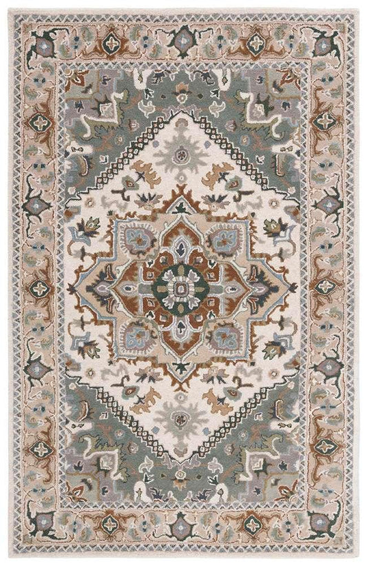 Lauren Ralph Lauren - Preston Rug - 5 X 8 - Ivory / Navy veiw 1