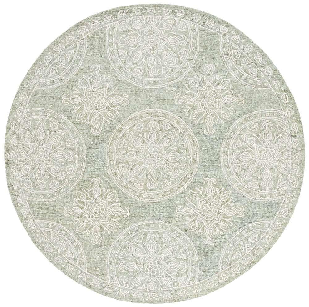 Lauren Ralph Lauren - 6936 Rug - 7 X 7 Round - Sage / Ivory veiw 1