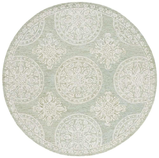 Lauren Ralph Lauren - 6936 Rug - 7 X 7 Round - Sage / Ivory veiw 1