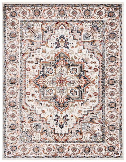 Lauren Ralph Lauren - 1119 Rug - 04-0in x 6-5in - Ivory / Beige Red veiw 1