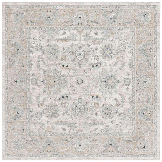 Lauren Ralph Lauren - 1757 Rug - 6-7in X 6-7in Square - Ivory / Gold veiw 1