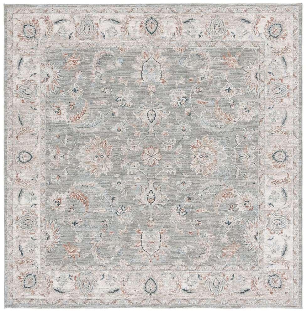 Lauren Ralph Lauren - 1761 Rug - 6-7in X 6-7in Square - Grey / Light Grey veiw 1
