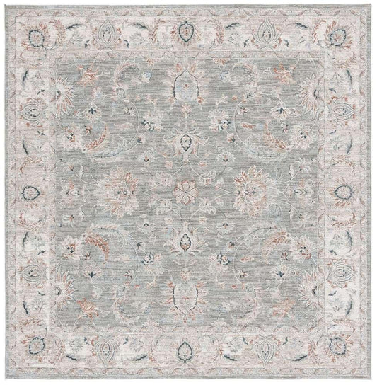 Lauren Ralph Lauren - 1761 Rug - 6-7in X 6-7in Square - Grey / Light Grey veiw 1
