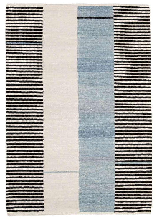 Lauren Ralph Lauren - Aryn Stripe Rug - 4 X 6 - Slate veiw 1
