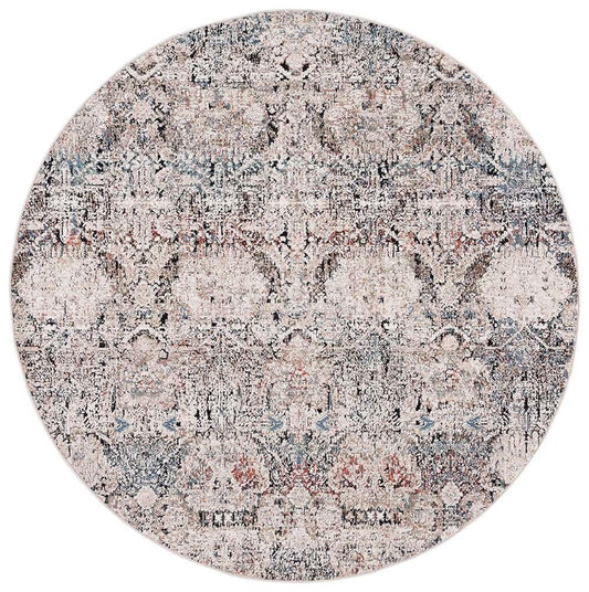 Lauren Ralph Lauren - Castlewood Rug - 6-7in X 6-7in Round - Ivory / Navy veiw 1