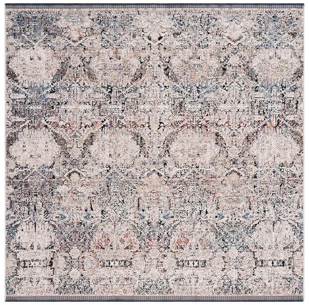 Lauren Ralph Lauren - Castlewood Rug - 6-7in X 6-7in Square - Ivory / Navy veiw 1