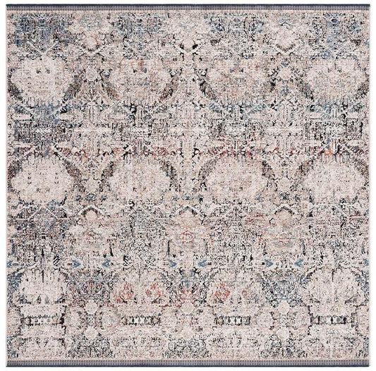 Lauren Ralph Lauren - Castlewood Rug - 6-7in X 6-7in Square - Ivory / Navy veiw 1