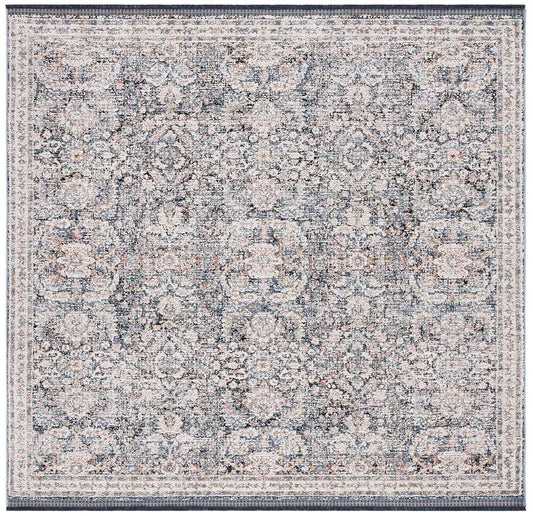 Lauren Ralph Lauren - Clonsilla Rug - 6-7in X 6-7in Square - Ivory / Navy veiw 1