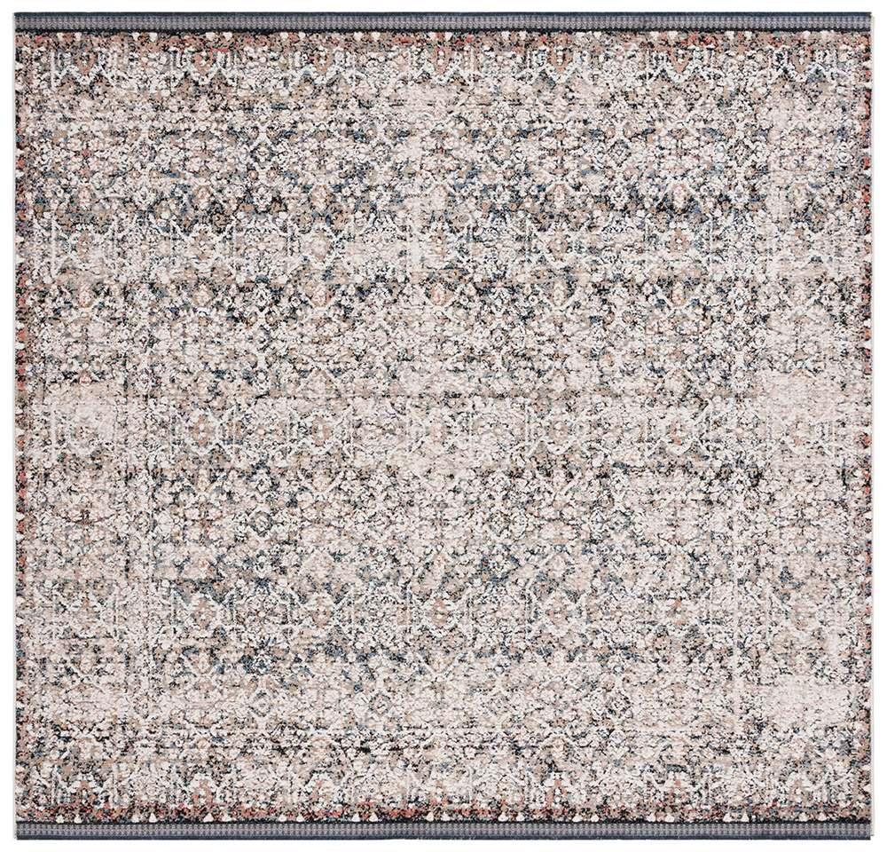 Lauren Ralph Lauren - Delwood Rug - 6-7in X 6-7in Square - Ivory / Navy veiw 1