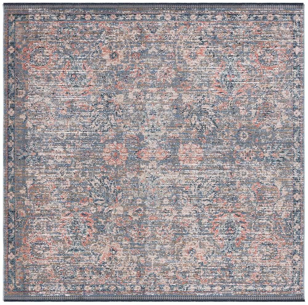 Lauren Ralph Lauren - Dundrum Rug - 6-7in X 6-7in Square - Navy / Rust veiw 1