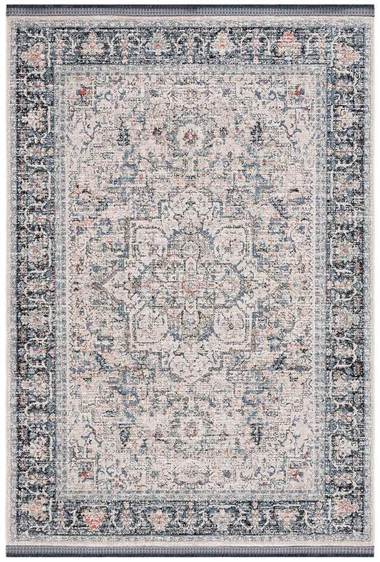 Lauren Ralph Lauren - Hartstown Rug - 5-3in X 7-6in - Ivory / Navy veiw 1