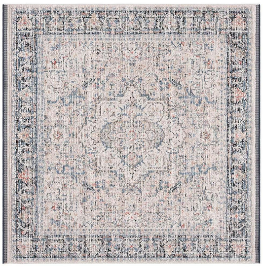 Lauren Ralph Lauren - Hartstown Rug - 6-7in X 6-7in Square - Ivory / Navy veiw 1