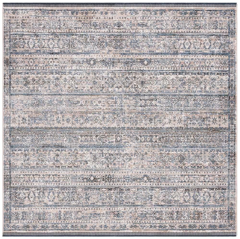 Lauren Ralph Lauren - Kiliney Rug - 6-7in X 6-7in Square - Ivory / Navy veiw 1