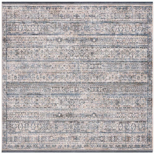 Lauren Ralph Lauren - Kiliney Rug - 6-7in X 6-7in Square - Ivory / Navy veiw 1