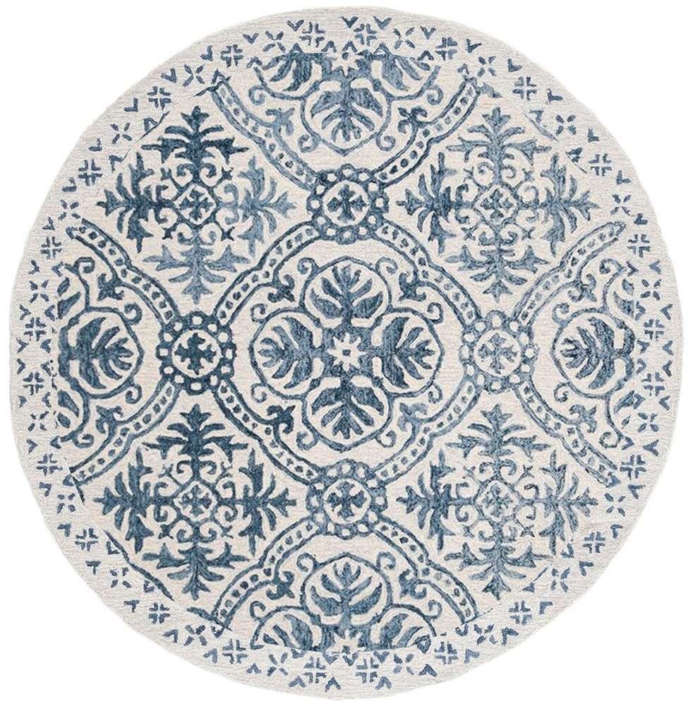 Lauren Ralph Lauren - Nina Rug - 5 X 5 Round - Navy / Ivory veiw 1