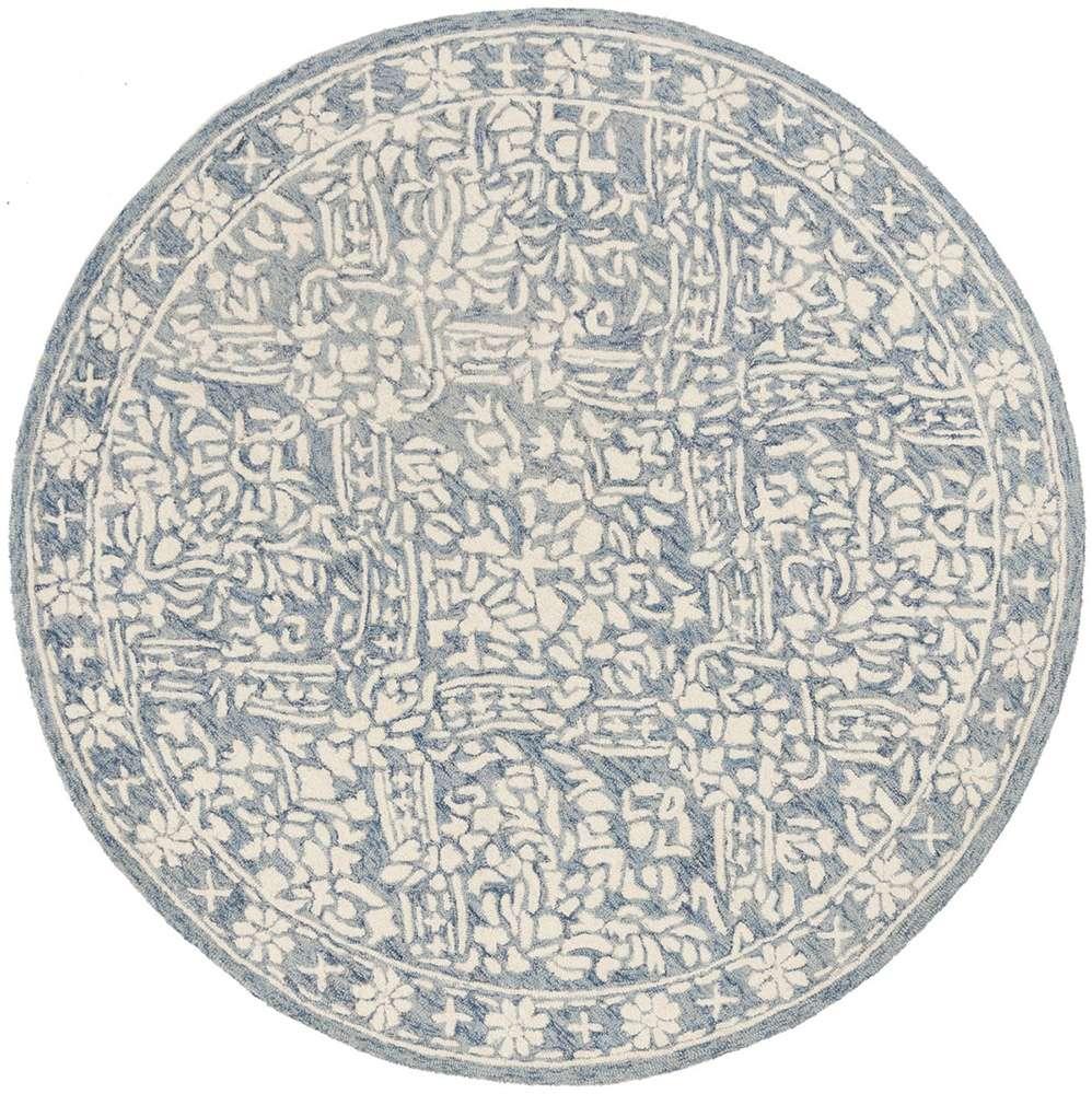Lauren Ralph Lauren - Olivier Rug - 3 X 3 Round - Blue / Ivory veiw 1
