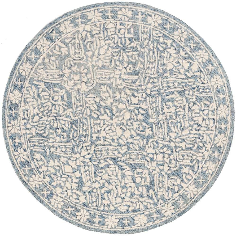 Lauren Ralph Lauren - Olivier Rug - 5 X 5 Round - Blue / Ivory veiw 1