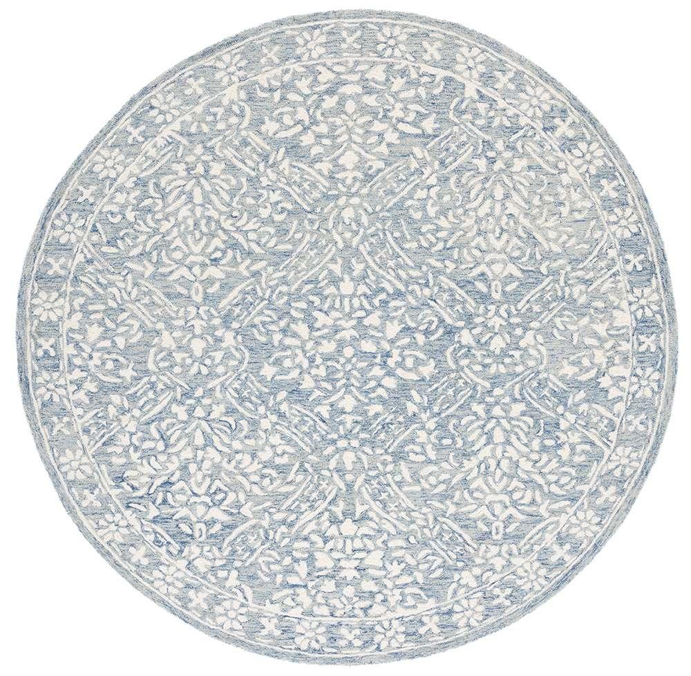 Lauren Ralph Lauren - Olivier Rug - 7 X 7 Round - Blue / Ivory veiw 1