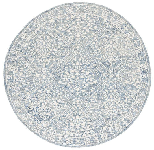 Lauren Ralph Lauren - Olivier Rug - 7 X 7 Round - Blue / Ivory veiw 1