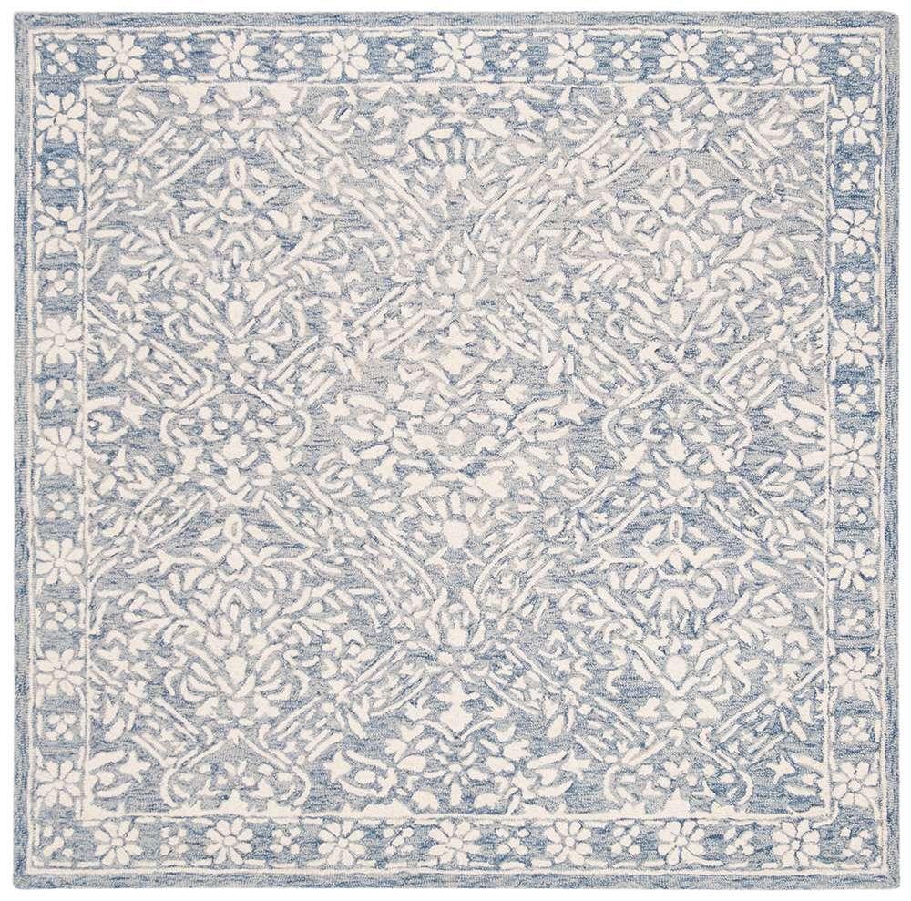 Lauren Ralph Lauren - Olivier Rug - 5 X 5 Square - Blue / Ivory veiw 1