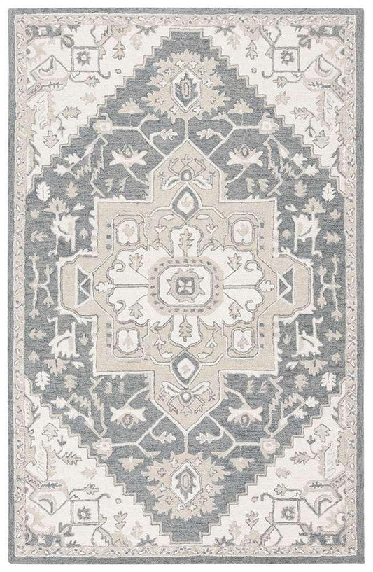 Lauren Ralph Lauren - Percy Rug - 5 X 8 - Grey / Ivory veiw 1