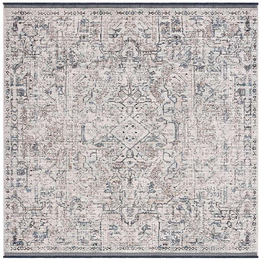 Lauren Ralph Lauren - Rosemount Rug - 6-7in X 6-7in Square - Ivory / Navy veiw 1