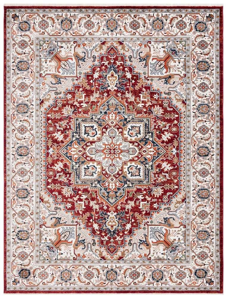 Lauren Ralph Lauren - 1119 Rug - 2 X 8 - Red / Grey Black veiw 1