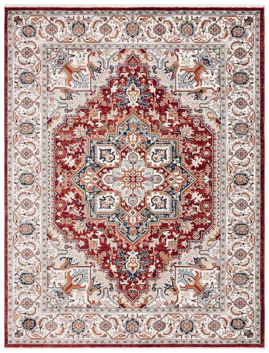 Lauren Ralph Lauren - 1119 Rug - 2 X 8 - Red / Grey Black veiw 1
