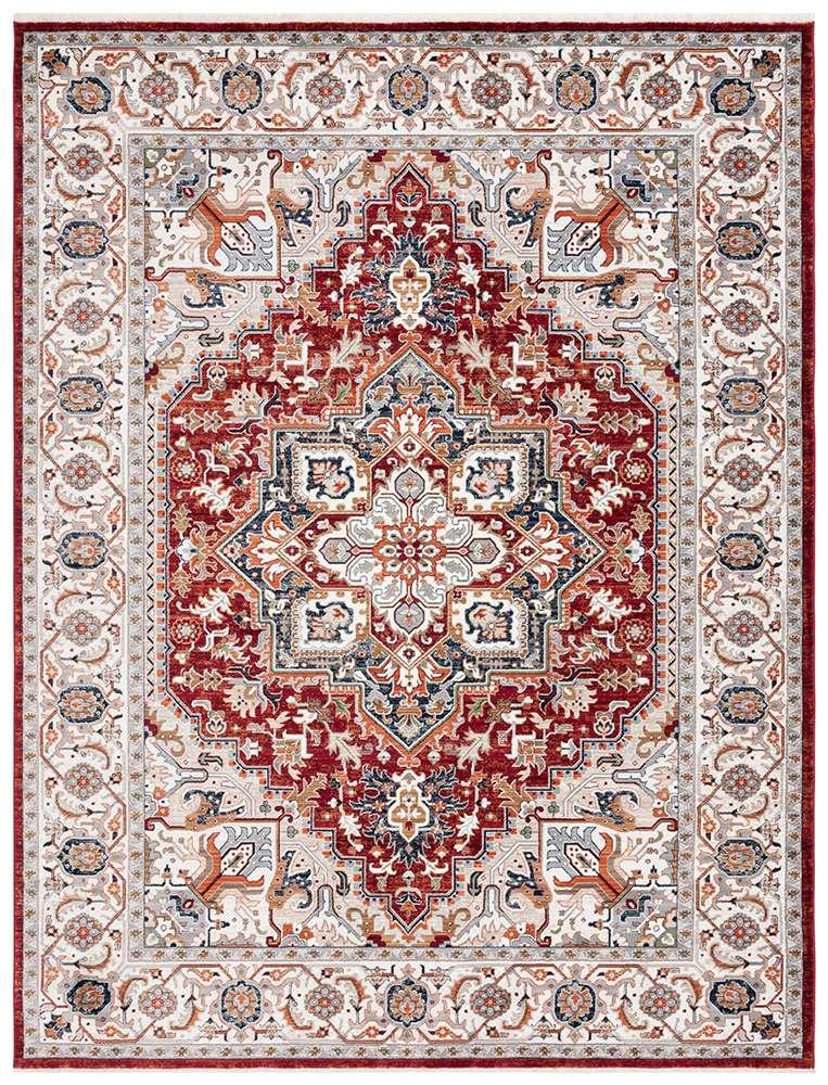Lauren Ralph Lauren - 1119 Rug - 8 X 10 - Red / Grey Black veiw 1