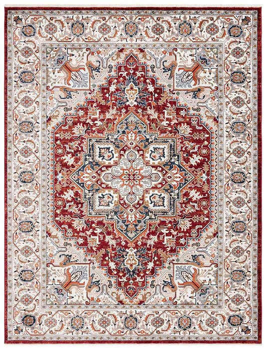 Lauren Ralph Lauren - 1119 Rug - 8 X 10 - Red / Grey Black veiw 1