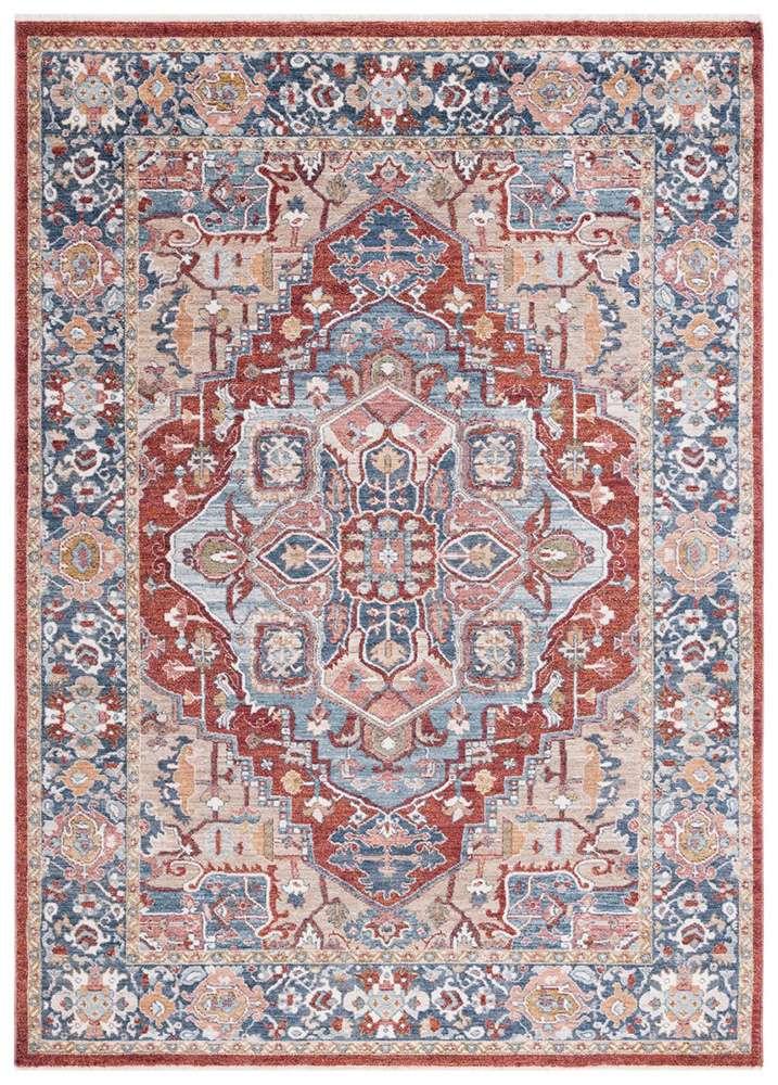 Lauren Ralph Lauren - 1413 Rug - 6 X 9-2in - Beige / Blue Red veiw 1