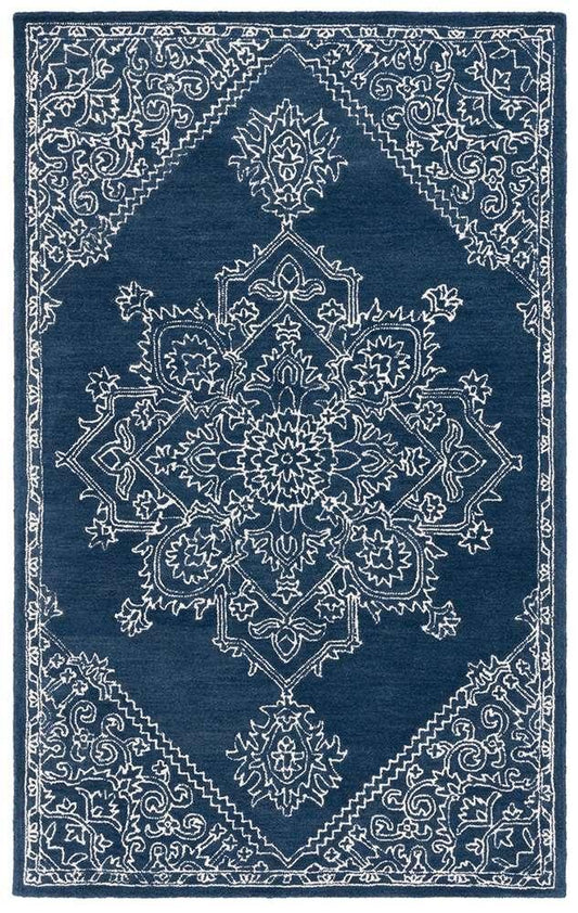 Lauren Ralph Lauren - 6604 Rug - 4 X 6 - Navy / Ivory veiw 1