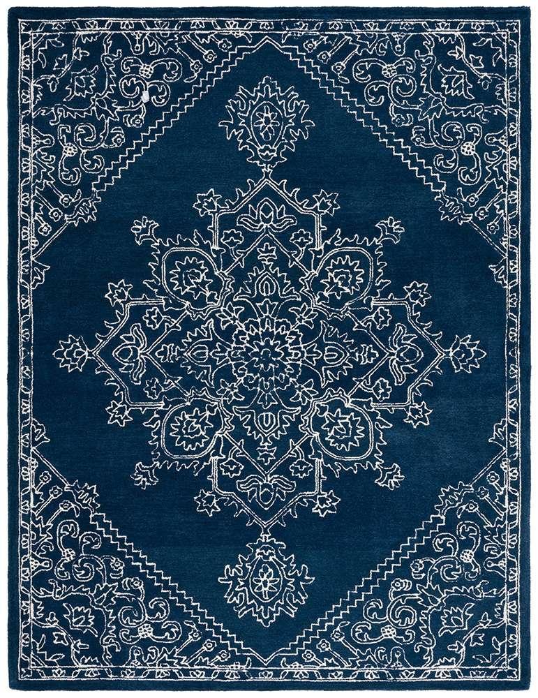 Lauren Ralph Lauren - 6604 Rug - 8 X 10 - Navy / Ivory veiw 1
