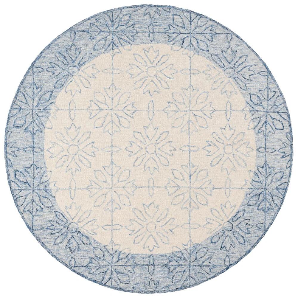 Lauren Ralph Lauren - 6932 Rug - 7 X 7 Round - Navy / Ivory veiw 1