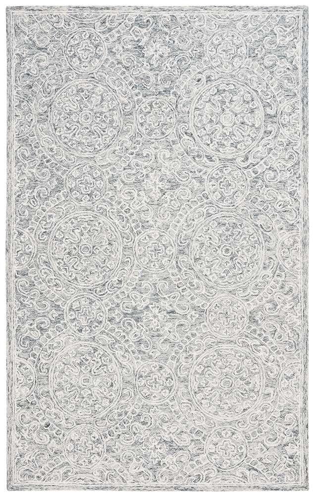 Lauren Ralph Lauren - 6937 Rug - 5 X 8 - Grey / Ivory veiw 1