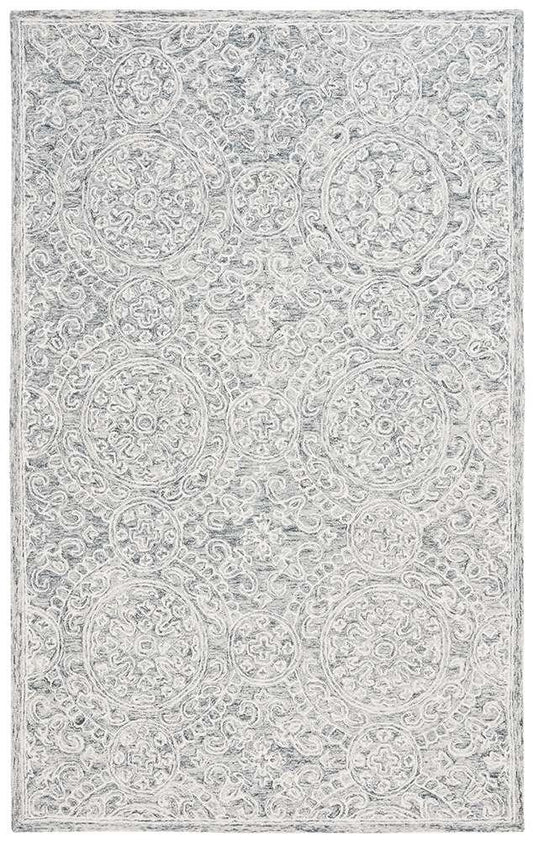 Lauren Ralph Lauren - 6937 Rug - 5 X 8 - Grey / Ivory veiw 1