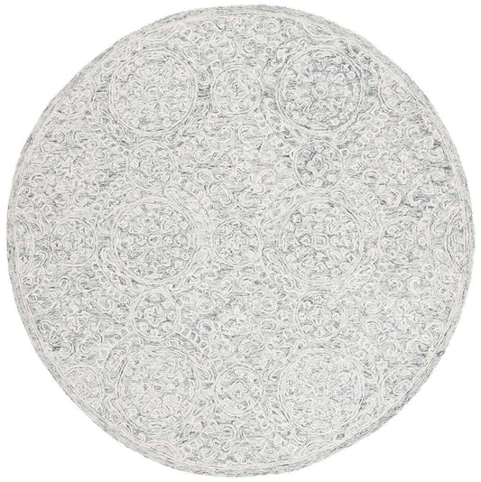 Lauren Ralph Lauren - 6937 Rug - 7 X 7 Round - Grey / Ivory veiw 1