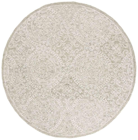 Lauren Ralph Lauren - 6937 Rug - 7 X 7 Round - Olive / Ivory veiw 1