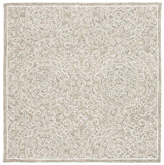 Lauren Ralph Lauren - 6937 Rug - 7 X 7 Square - Olive / Ivory veiw 1