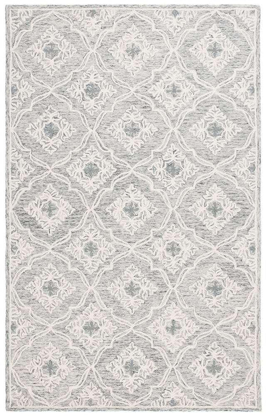 Lauren Ralph Lauren - 6943 Rug - 5 X 8 - Light Grey / Ivory veiw 1