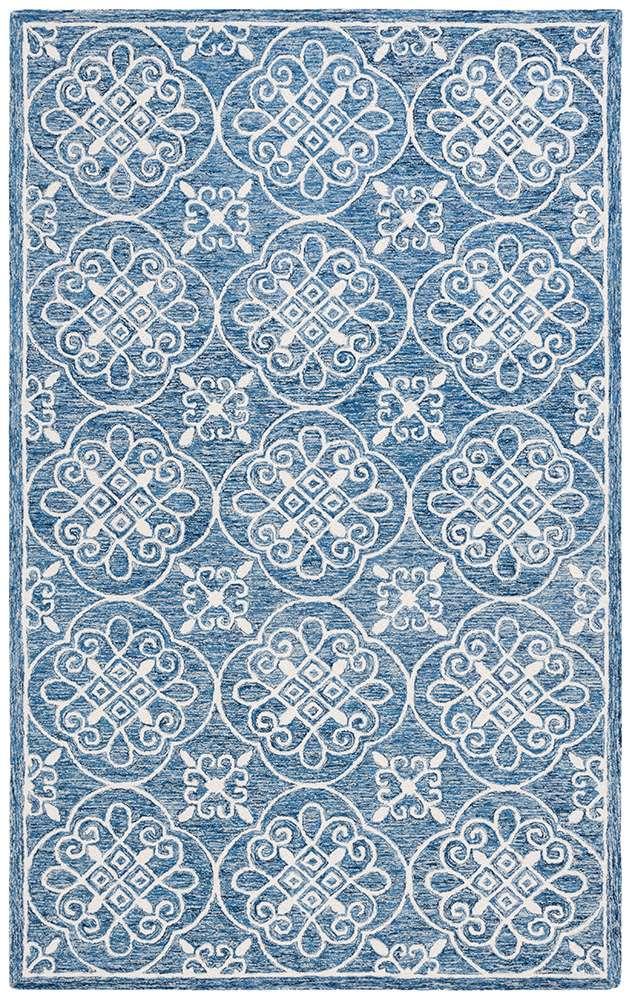 Lauren Ralph Lauren - 6945 Rug - 5 X 8 - Navy / Ivory veiw 1