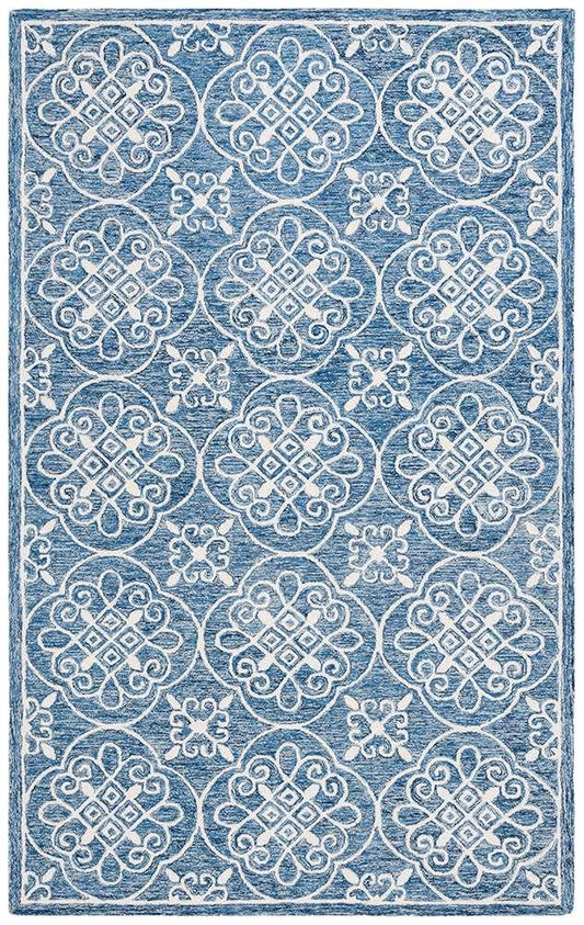 Lauren Ralph Lauren - 6945 Rug - 5 X 8 - Navy / Ivory veiw 1