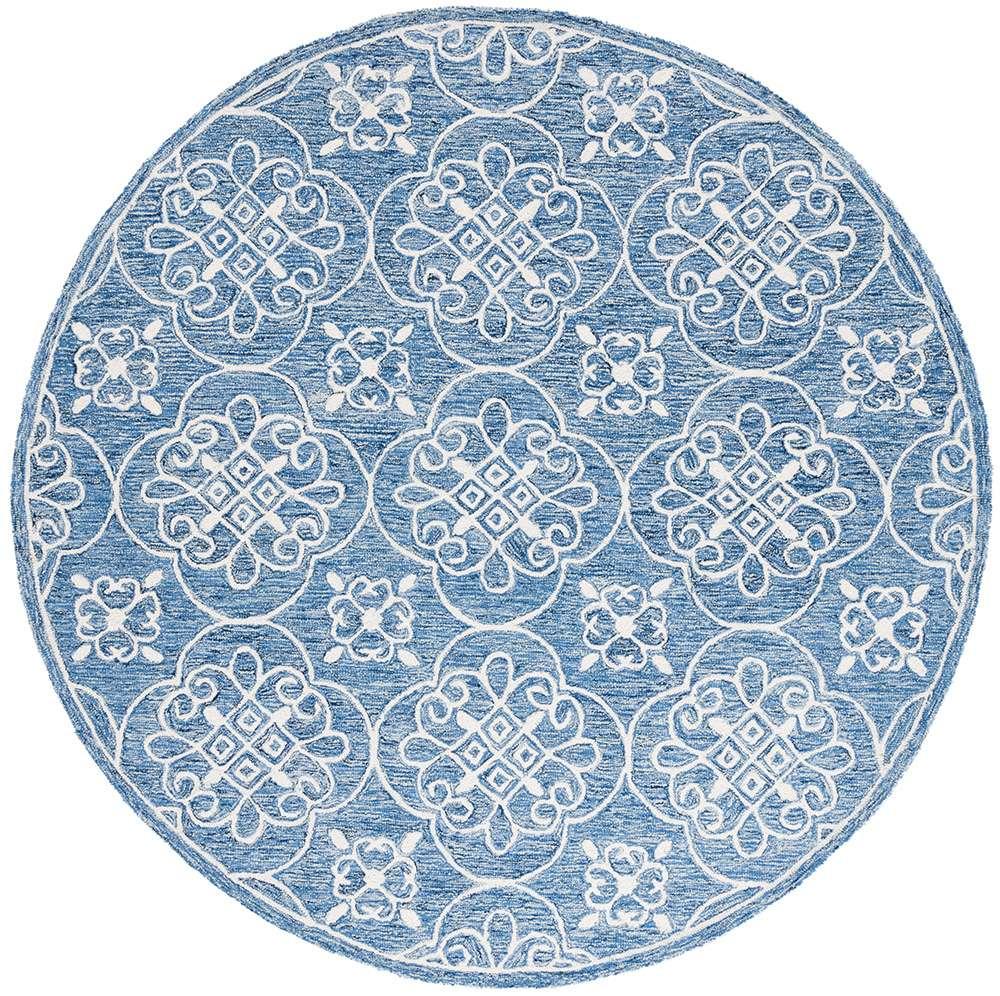 Lauren Ralph Lauren - 6945 Rug - 7 X 7 Round - Navy / Ivory veiw 1