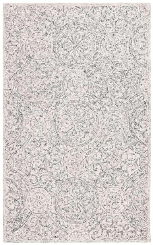 Lauren Ralph Lauren - 6947 Rug - 5-0in x 8-0in - Ivory / Grey veiw 1