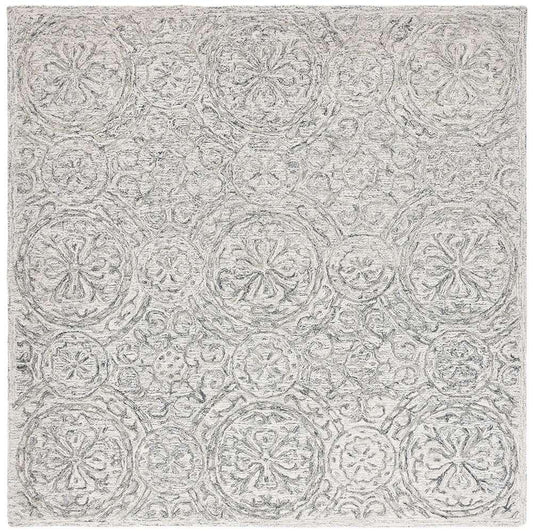 Lauren Ralph Lauren - 6947 Rug - 7-0in x 7-0in Round - Ivory / Grey veiw 1